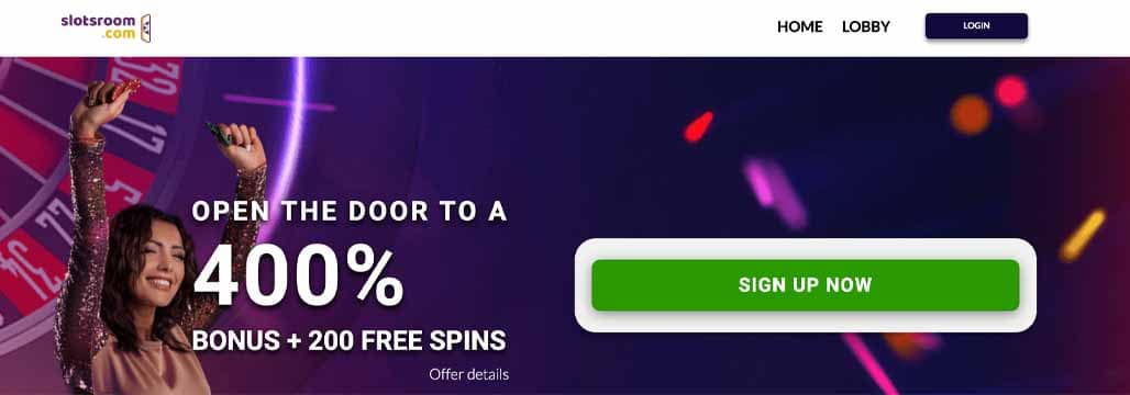 Slotsroom.com screenshot